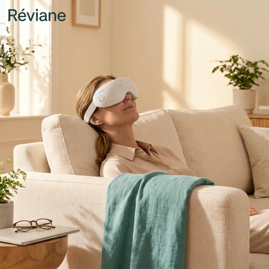 Masque vapeur pour un regard reposé
