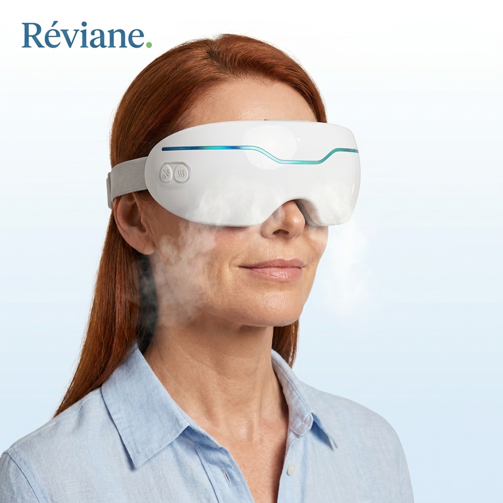 Masque vapeur pour un regard reposé
