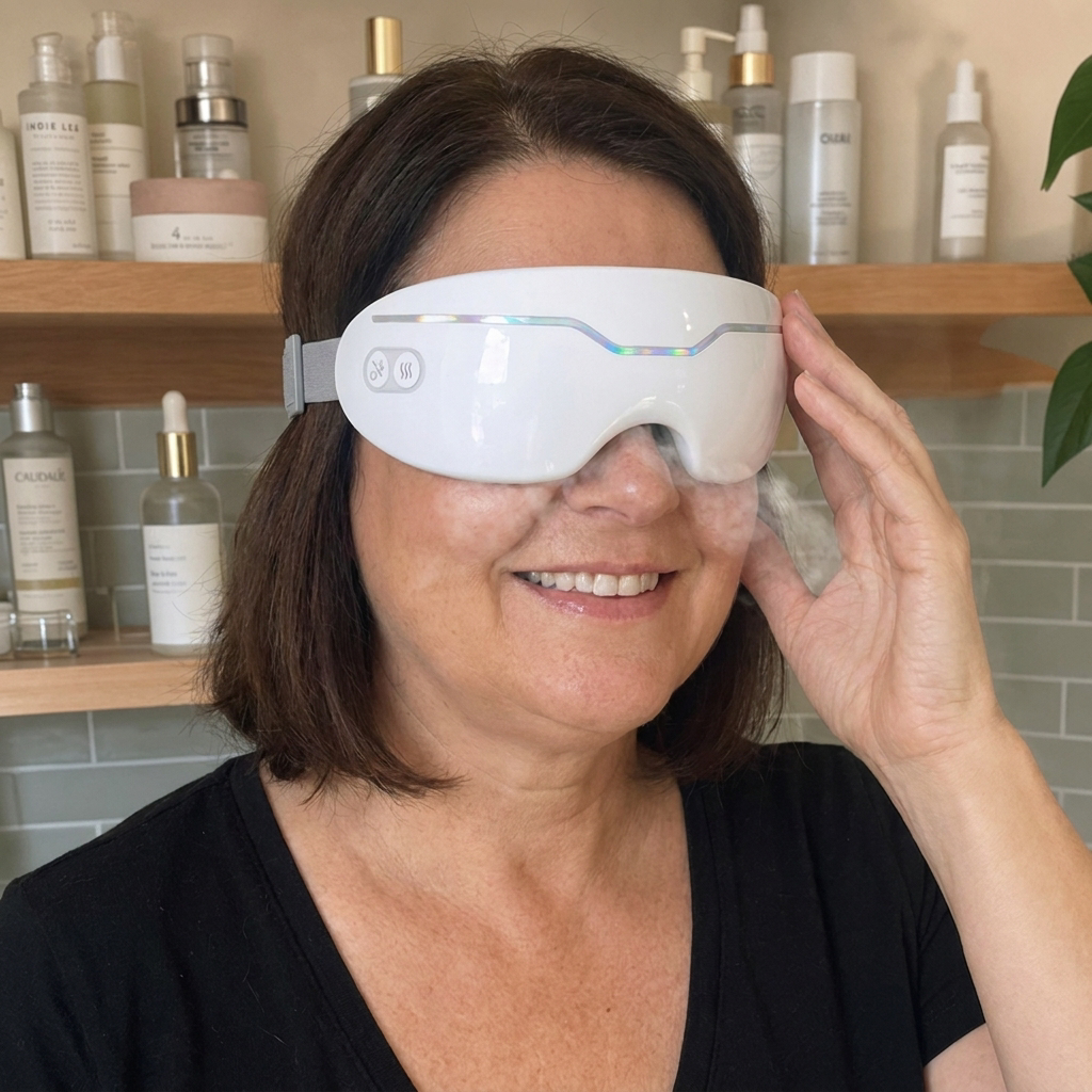 Masque vapeur pour un regard reposé